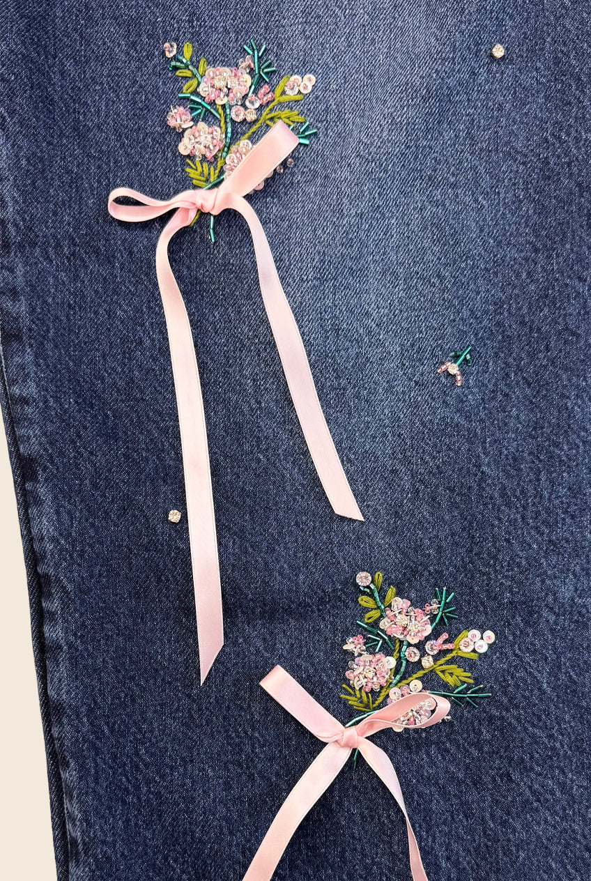 Embroidered Denim