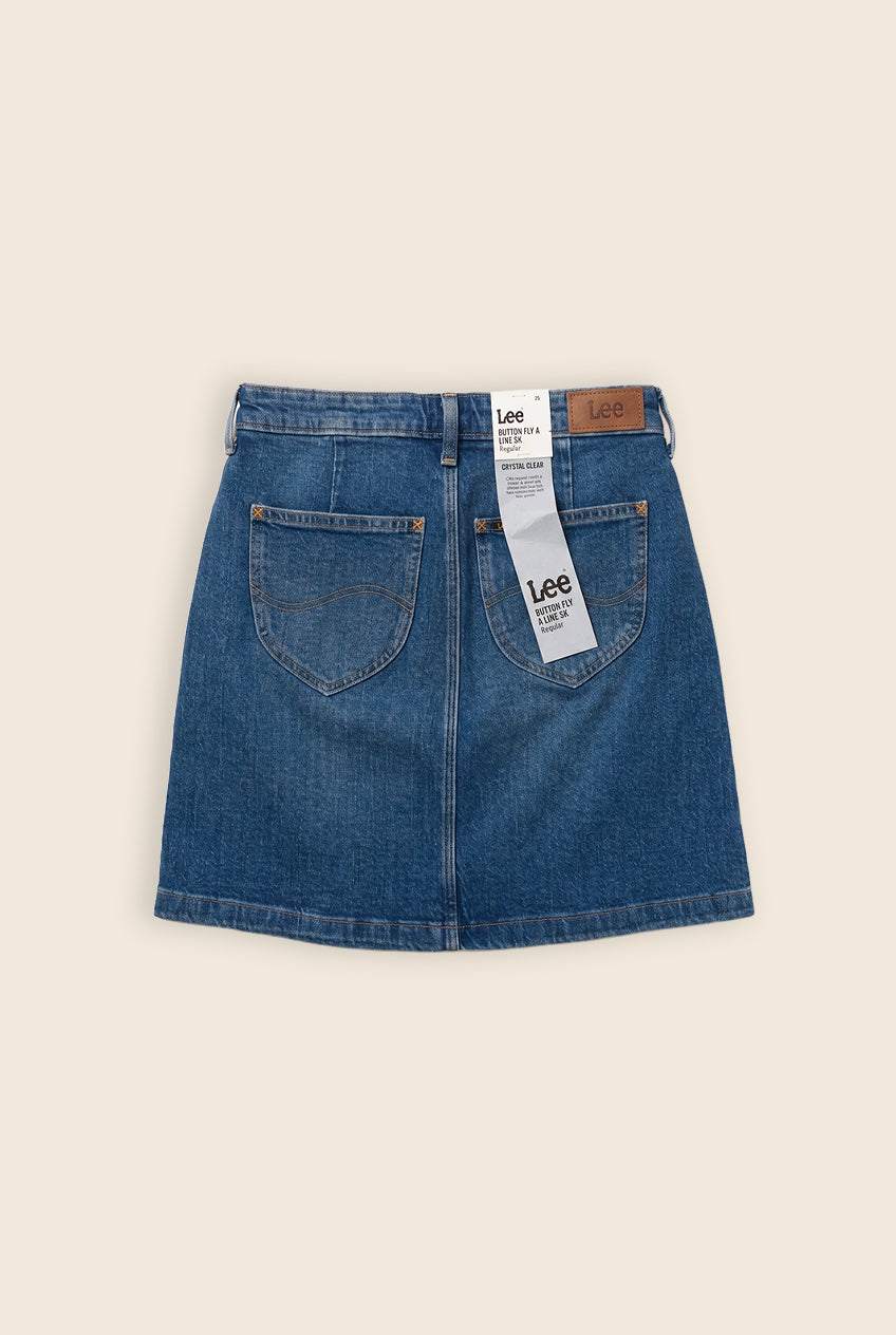 VINTAGE UPCYCLE DROP / Lee Denim Skirt