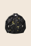 VINTAGE UPCYCLE DROP / Embroidered Leather Jacket