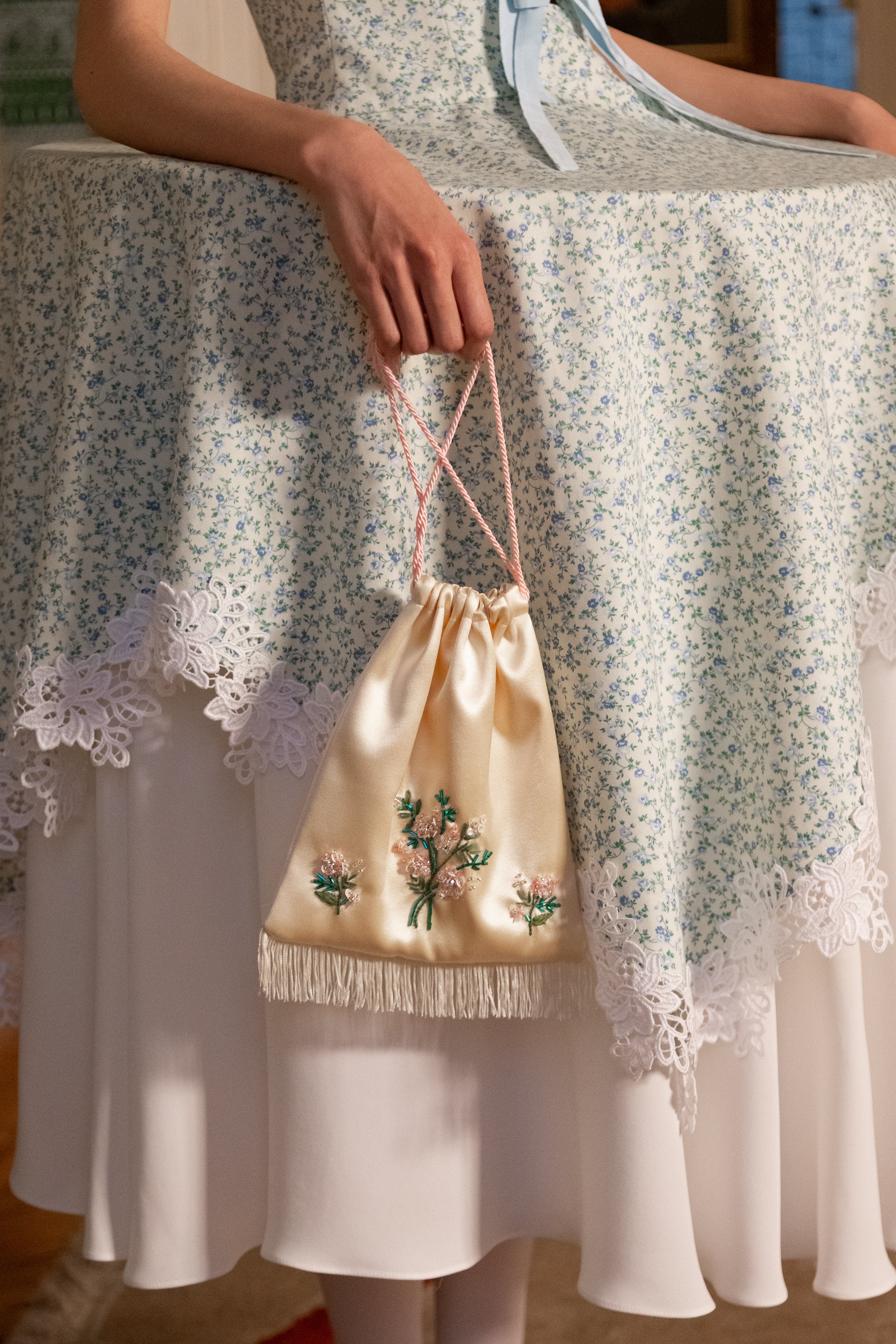 Pouch Purse Embroidery